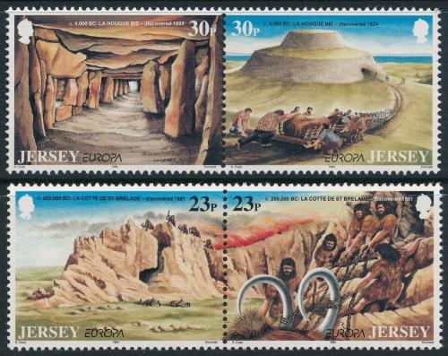 Poštovní známky Jersey 1994 Evropa CEPT, objevy Mi# 650-53