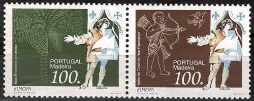 Poštovní známky Madeira 1994 Evropa CEPT, objevy Mi# 170-71