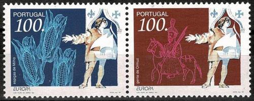 Poštovní známky Portugalsko 1994 Evropa CEPT, objevy Mi# 2010-11