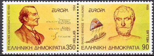 Poštovní známky Øecko 1994 Evropa CEPT, objevy Mi# 1848-49 A Kat 8€
