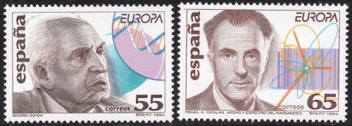 Poštovní známky Španìlsko 1994 Evropa CEPT, objevy Mi# 3162-63