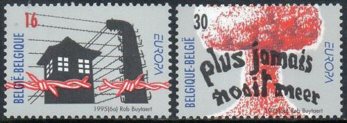 Poštovní známky Belgie 1995 Evropa CEPT, mír a svoboda Mi# 2649-50