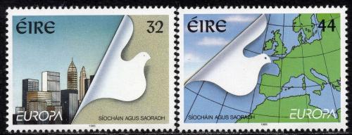 Poštovní známky Irsko 1995 Evropa CEPT, mír a svoboda Mi# 890-91