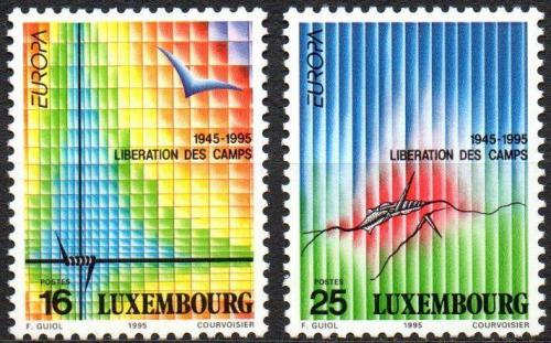 Poštovní známky Lucembursko 1995 Evropa CEPT, mír a svoboda Mi# 1368-69 