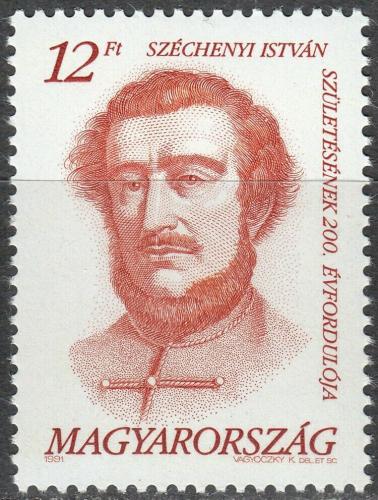 Poštovní známka Maïarsko 1991 István Széchenyi, reformátor Mi# 4161
