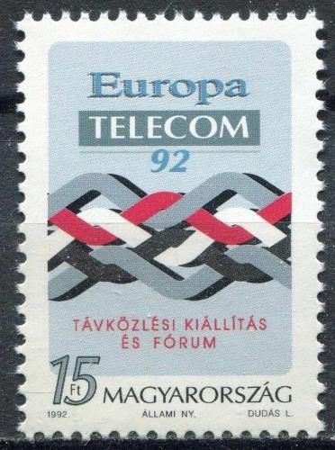 Poštovní známka Maïarsko 1992 Výstava Telecom ’92 Mi# 4215