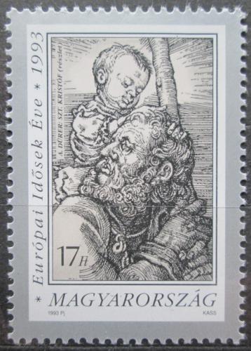 Poštovní známka Maïarsko 1993 Umìní, Albrecht Dürer Mi# 4244