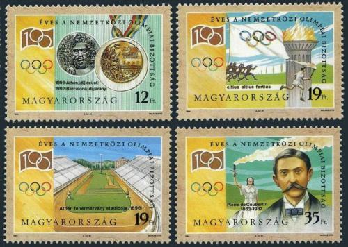 Poštovní známky Maïarsko 1994 MOV, 100. výroèí Mi# 4294-97