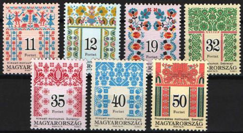 Poštovní známky Maïarsko 1994 Folklór Mi# 4311-17