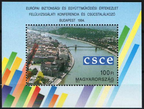 Poštovní známka Maïarsko 1994 Budapeš� Mi# Block 232