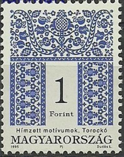 Poštovní známka Maïarsko 1995 Folklór Mi# 4325