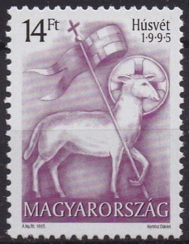 Poštovní známka Maïarsko 1995 Velikonoce Mi# 4332