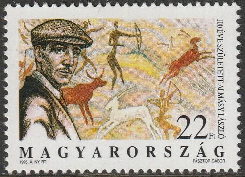 Poštovní známka Maïarsko 1995 László Almásy, prùzkumník Sahary Mi# 4354