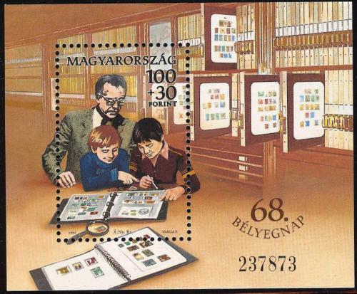 Poštovní známka Maïarsko 1995 Den známek Mi# Block 233
