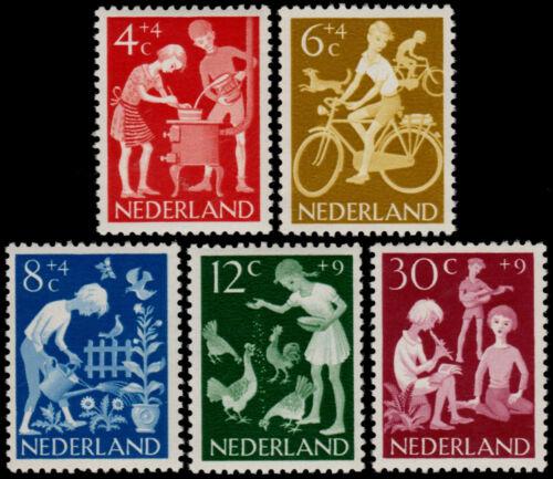 Poštovní známky Nizozemí 1962 Dìti Mi# 785-89 Kat 5€