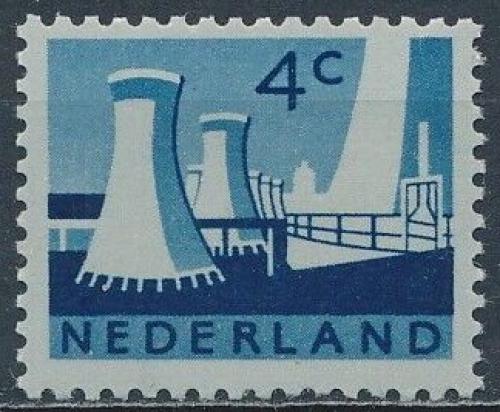Poštovní známka Nizozemí 1963 Chladící vìže Mi# 790 