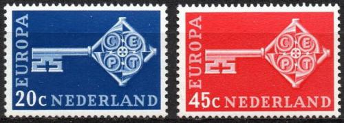Poštovní známky Nizozemí 1968 Evropa CEPT Mi# 899-900