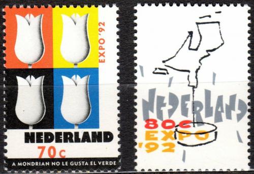 Poštovní známky Nizozemí 1992 EXPO Sevilla Mi# 1433-34