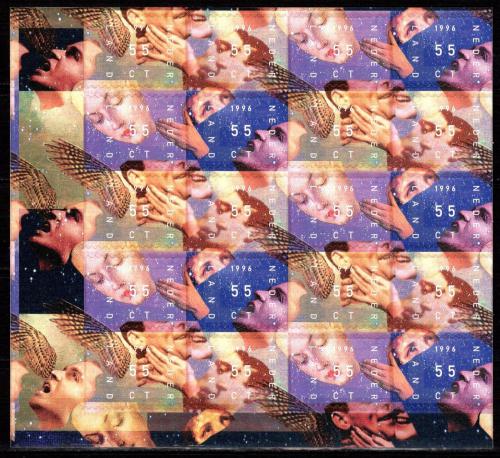 Poštovní známky Nizozemí 1996 Vánoce Mi# 1599-1602 Bogen Kat 15€