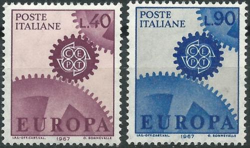 Potovn znmky Itlie 1967 Evropa CEPT Mi# 1224-25 - zvtit obrzek