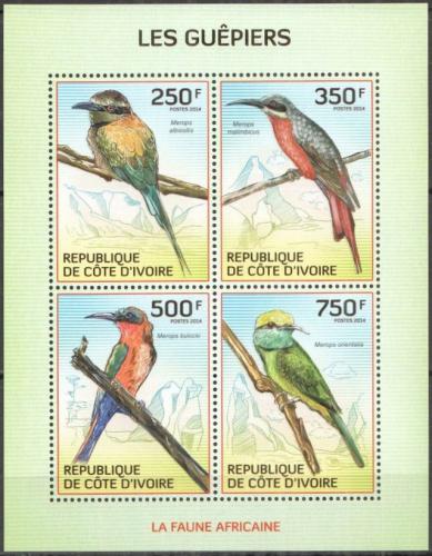 Poštovní známky Pobøeží Slonoviny 2014 Vlhy Mi# 1559-62 Kat 8.50€