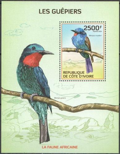 Poštovní známka Pobøeží Slonoviny 2014 Vlhy Mi# Block 200 Kat 11€