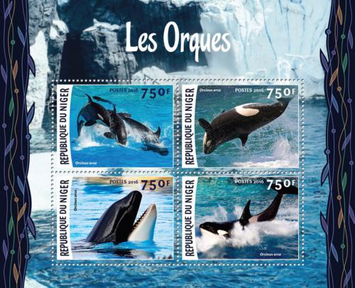 Poštovní známky Niger 2016 Kosatky Mi# 4142-45 Kat 12€
