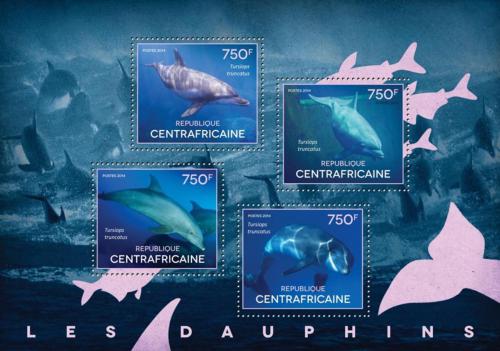 Poštovní známky SAR 2014 Delfíni Mi# 5025-28 Kat 14€