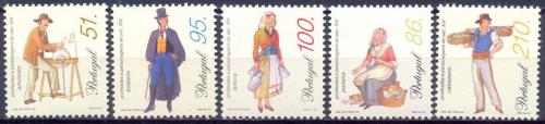 Poštovní známky Portugalsko 1999 Profese Mi# 2321-25 Kat 7€