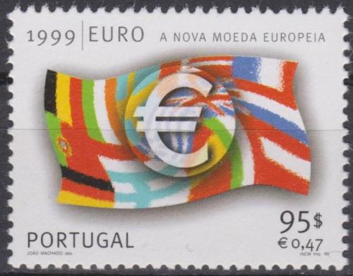 Poštovní známka Portugalsko 1999 Pøijetí Eura Mi# 2326