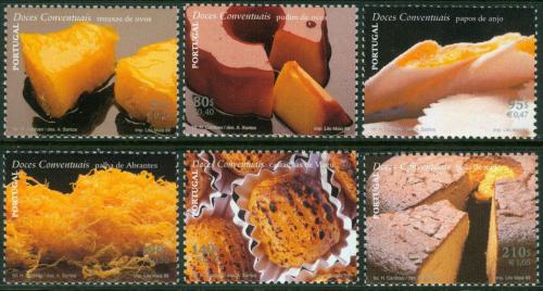 Poštovní známky Portugalsko 1999 Sladkosti Mi# 2365-70 Kat 8.50€