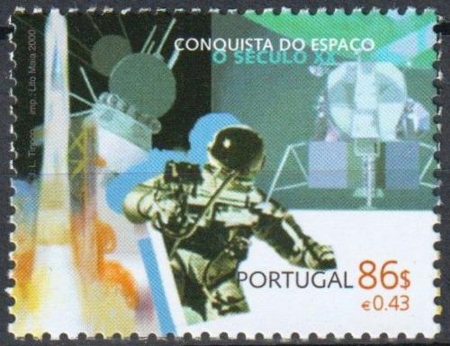 Poštovní známka Portugalsko 2000 Prùzkum vesmíru Mi# 2387
