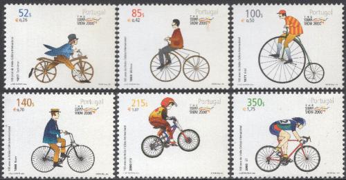 Poštovní známky Portugalsko 2000 Cyklistika Mi# 2432-37