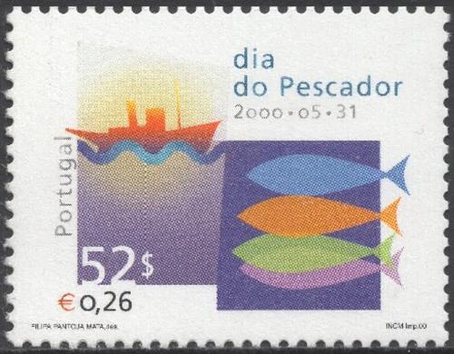 Poštovní známka Portugalsko 2000 Den rybáøù Mi# 2444
