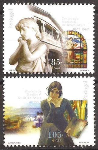 Poštovní známky Portugalsko 2001 Umìní Mi# 2499-2500