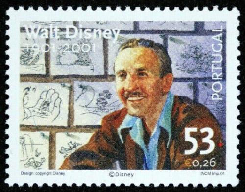 Poštovní známka Portugalsko 2001 Walt Disney Mi# 2540