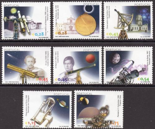 Poštovní známky Portugalsko 2002 Astronomie Mi# 2583-90 Kat 12€