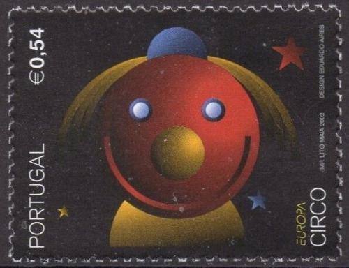 Poštovní známka Portugalsko 2002 Evropa CEPT, cirkus Mi# 2593