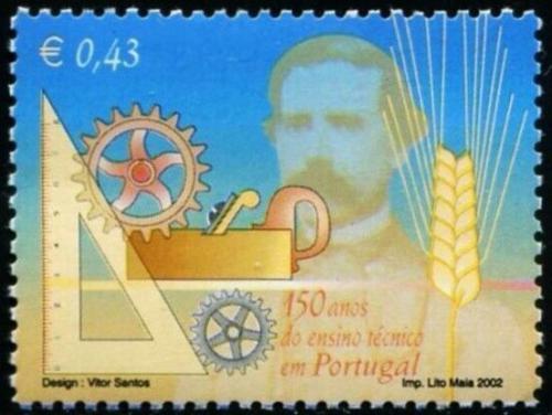 Poštovní známka Portugalsko 2002 Fontes Pereira de Melo, politik Mi# 2621