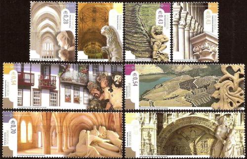 Poštovní známky Portugalsko 2002 Dìdictví UNESCO Mi# 2622-29