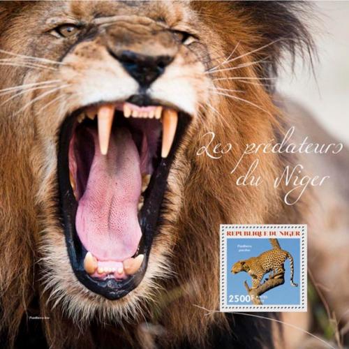 Poštovní známka Niger 2014 Šelmy Mi# Mi# Block 333 Kat 10€