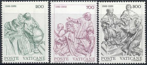 Poštovní známky Vatikán 1982 Gregoriánský kalendáø, 400. výroèí Mi# 811-13