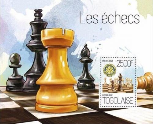 Poštovní známka Togo 2013 Šachy Mi# Block 920 Kat 10€