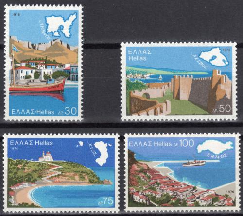 Poštovní známky Øecko 1976 Ostrovy Mi# 1246-49 Kat 4.50€