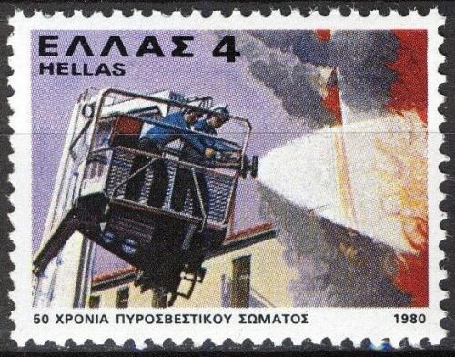 Poštovní známka Øecko 1980 Hasièi Mi# 1415