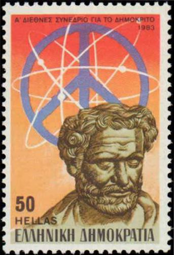 Poštovní známka Øecko 1983 Demokrit, filozof Mi# 1528