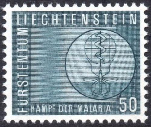 Poštovní známka Lichtenštejnsko 1962 Boj proti malárii Mi# 419