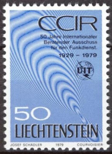 Poštovní známka Lichtenštejnsko 1979 CCIR, 50. výroèí Mi# 728