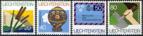 Poštovní známky Lichtenštejnsko 1983 Výroèí Mi# 824-27