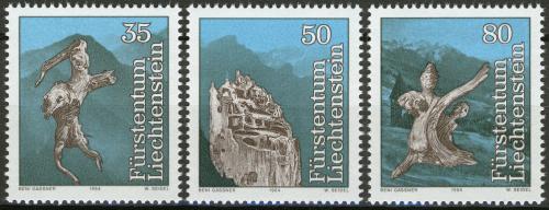Poštovní známky Lichtenštejnsko 1984 Pohádky Mi# 843-45